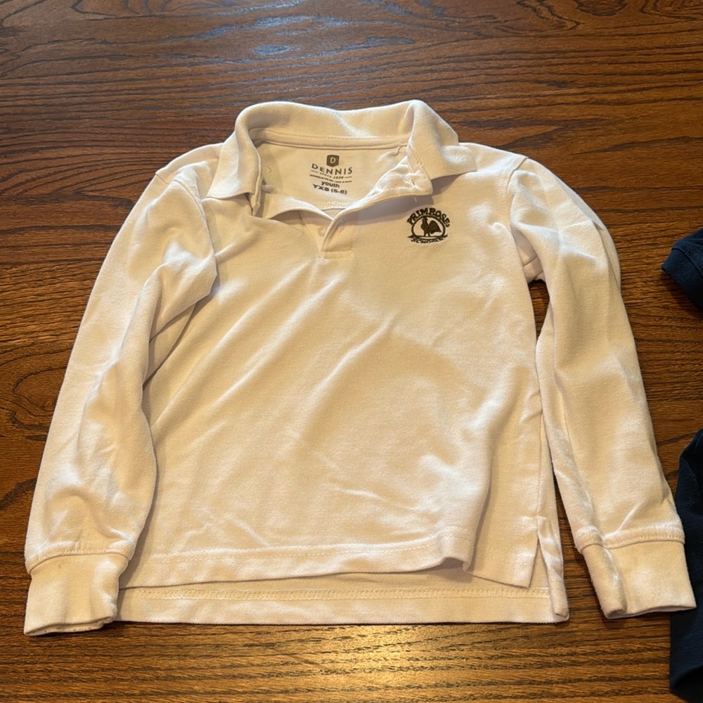 Primrose School boys YXS (5-6) polo shirts. Like new condition
